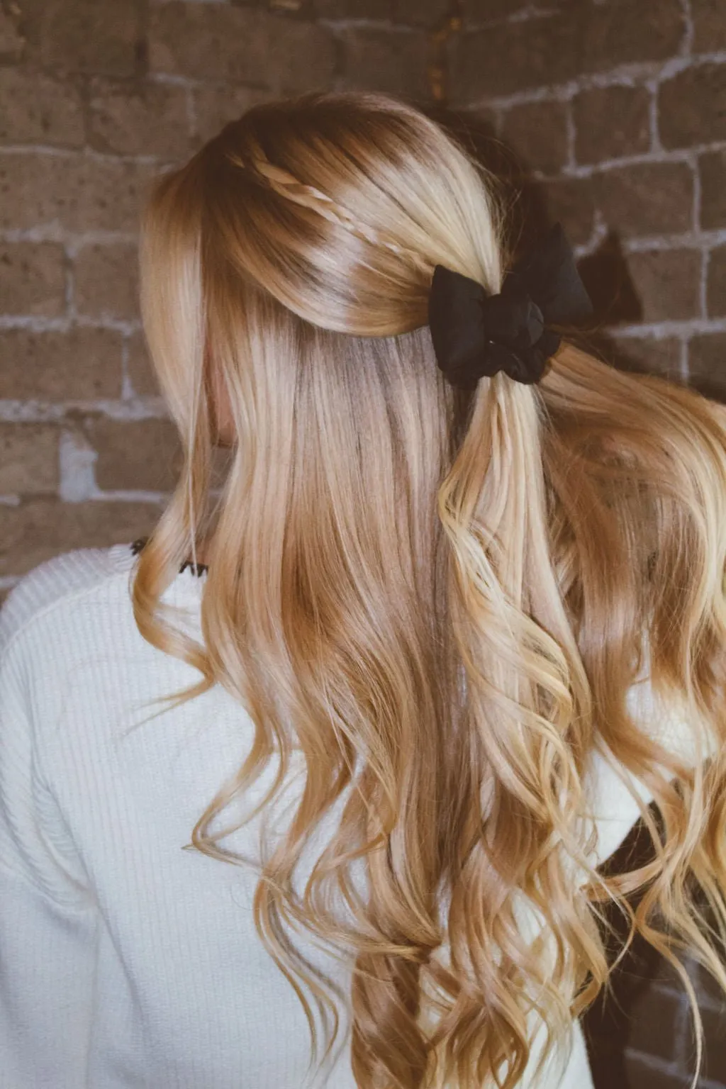 Puffer Bow Scrunchie Andi