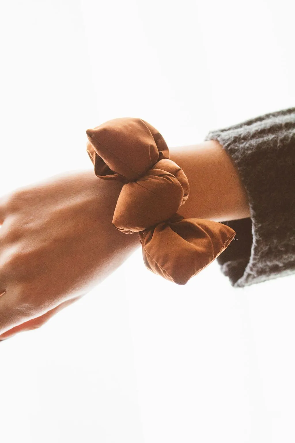 Puffer Bow Scrunchie Andi