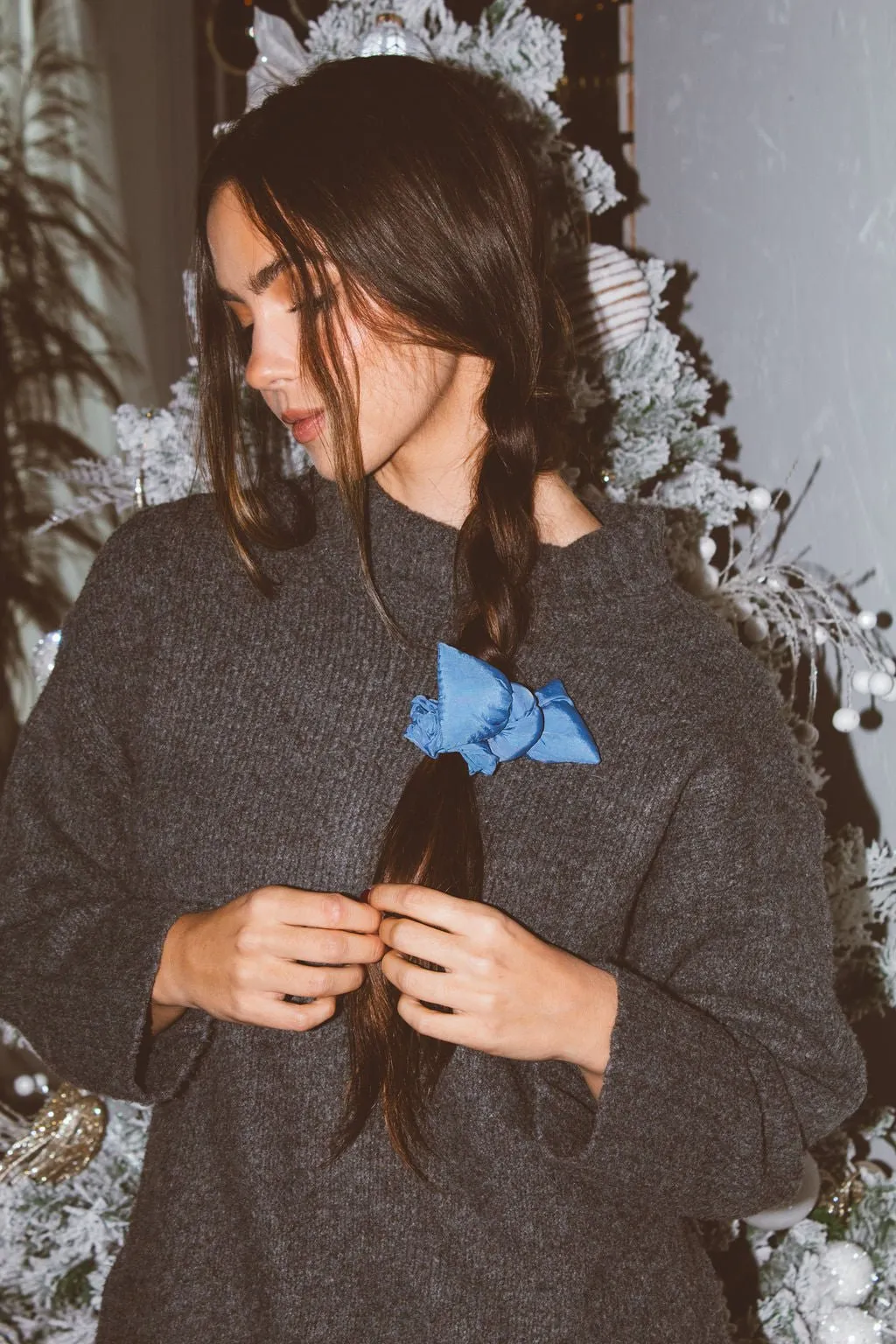 Puffer Bow Scrunchie Andi