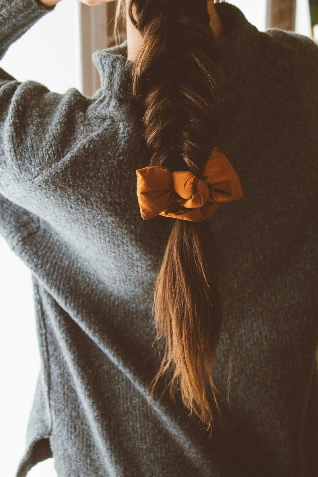 Puffer Bow Scrunchie Andi