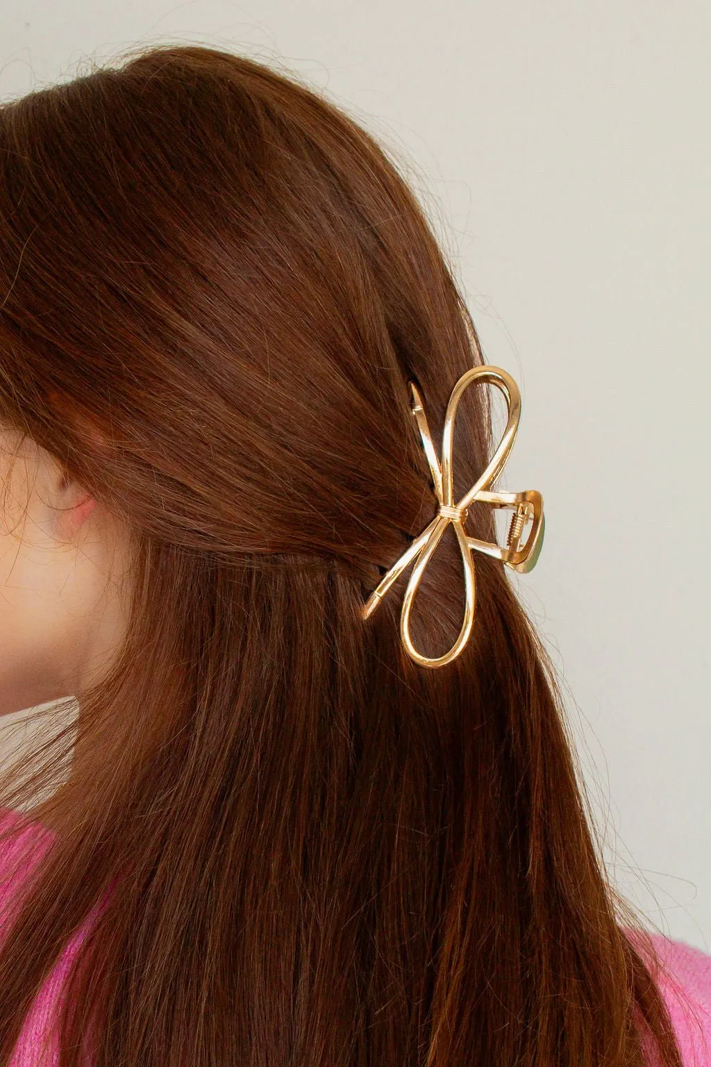 Radiant Bow Claw Clip Andi