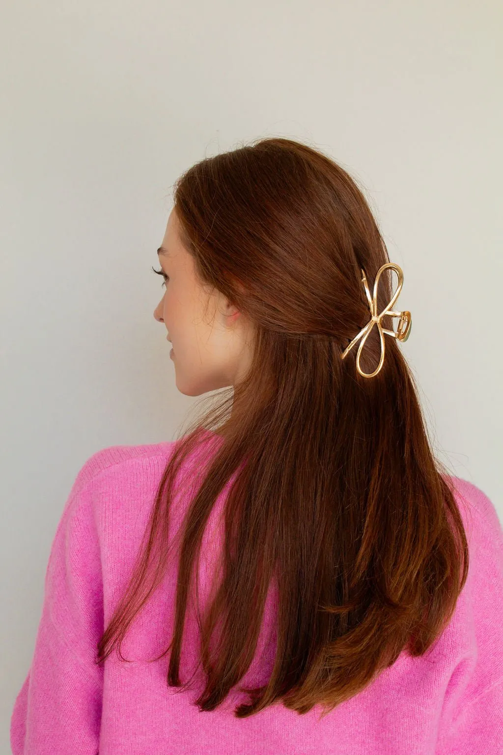 Radiant Bow Claw Clip Andi
