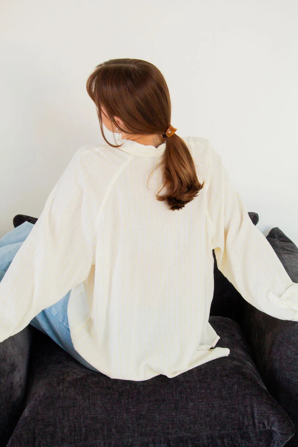 Raw Honey Ponytail Cuff Andi