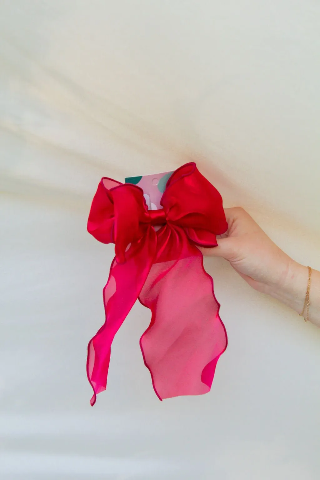 Remi Double Bow Barrette Andi