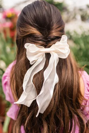 Remi Double Bow Barrette Andi