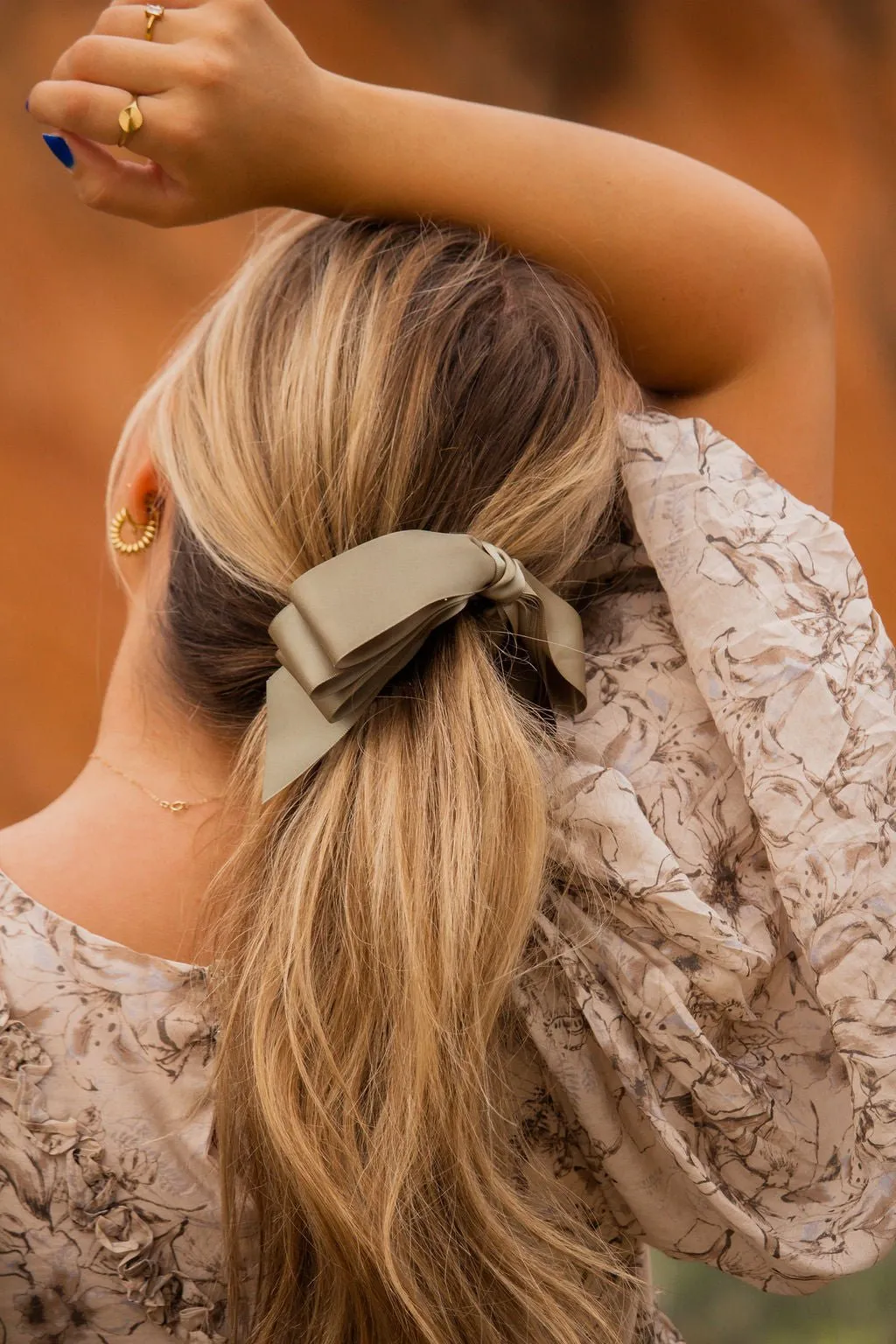 Ribbon Banana Claw Clip Andi