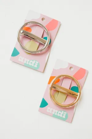 Ring Bar Barrette Andi