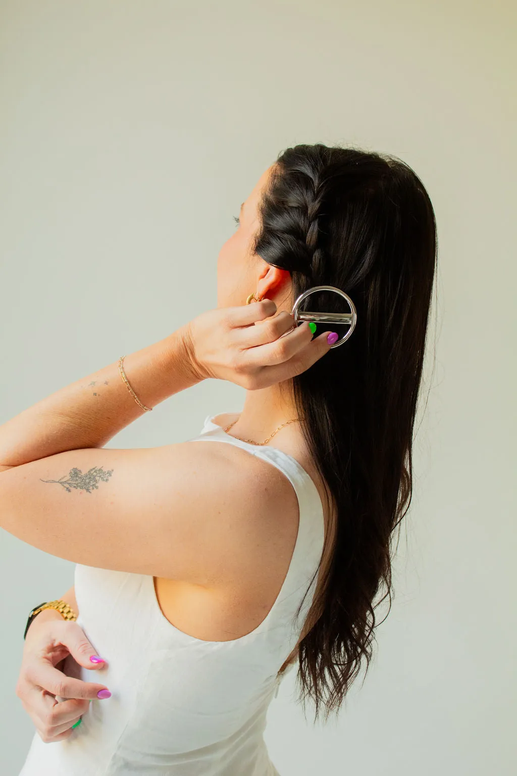 Ring Bar Barrette Andi