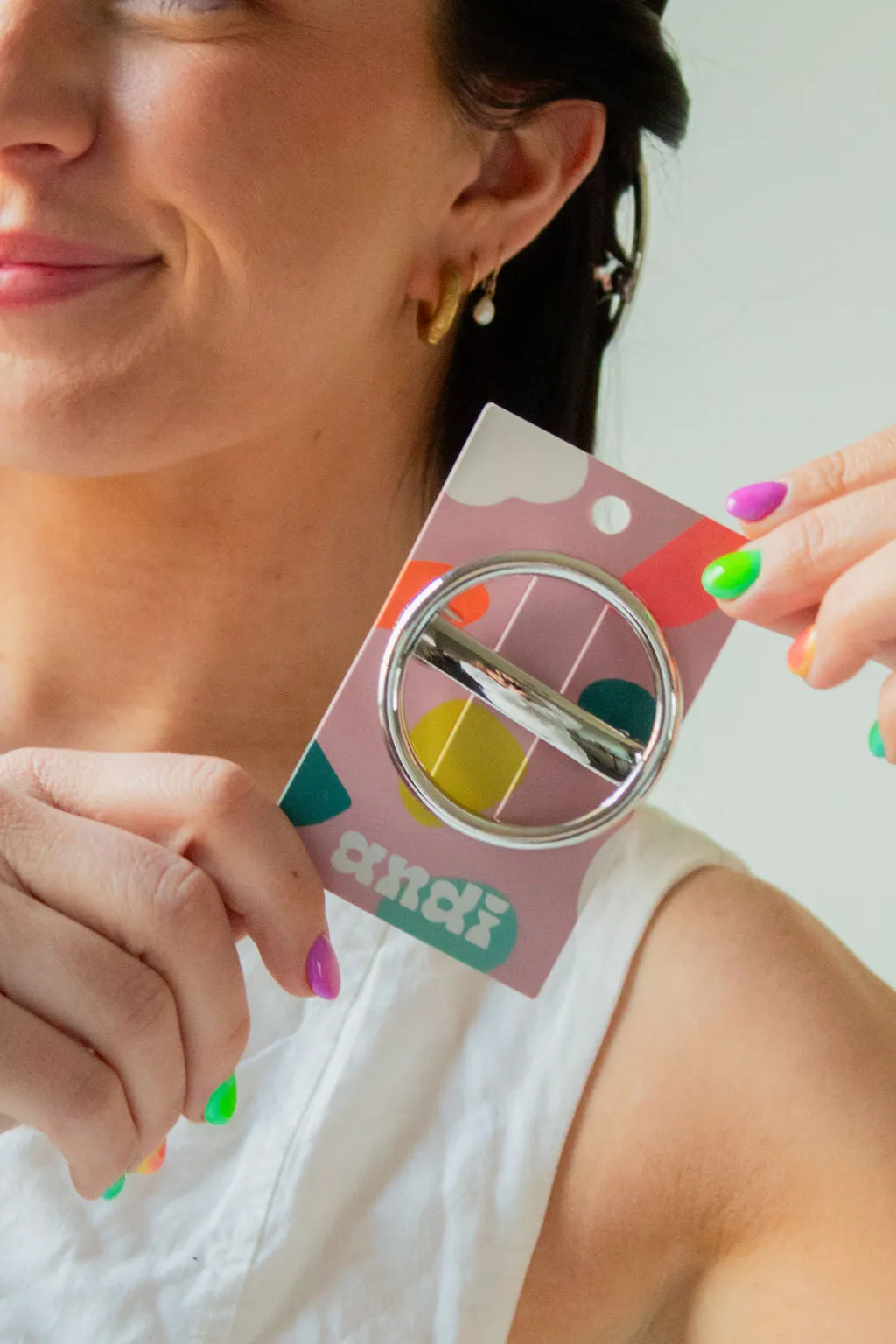 Ring Bar Barrette Andi