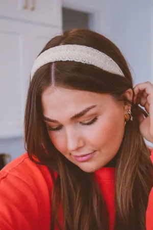 Romantic Lace Hard Headband Andi