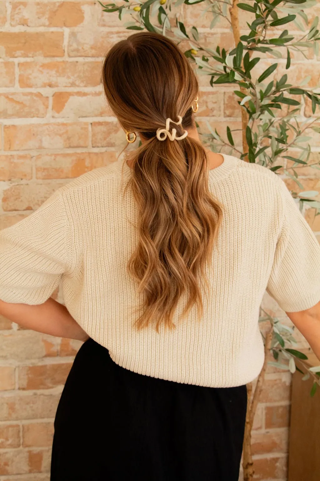 Rustic Cord Scrunchies Andi