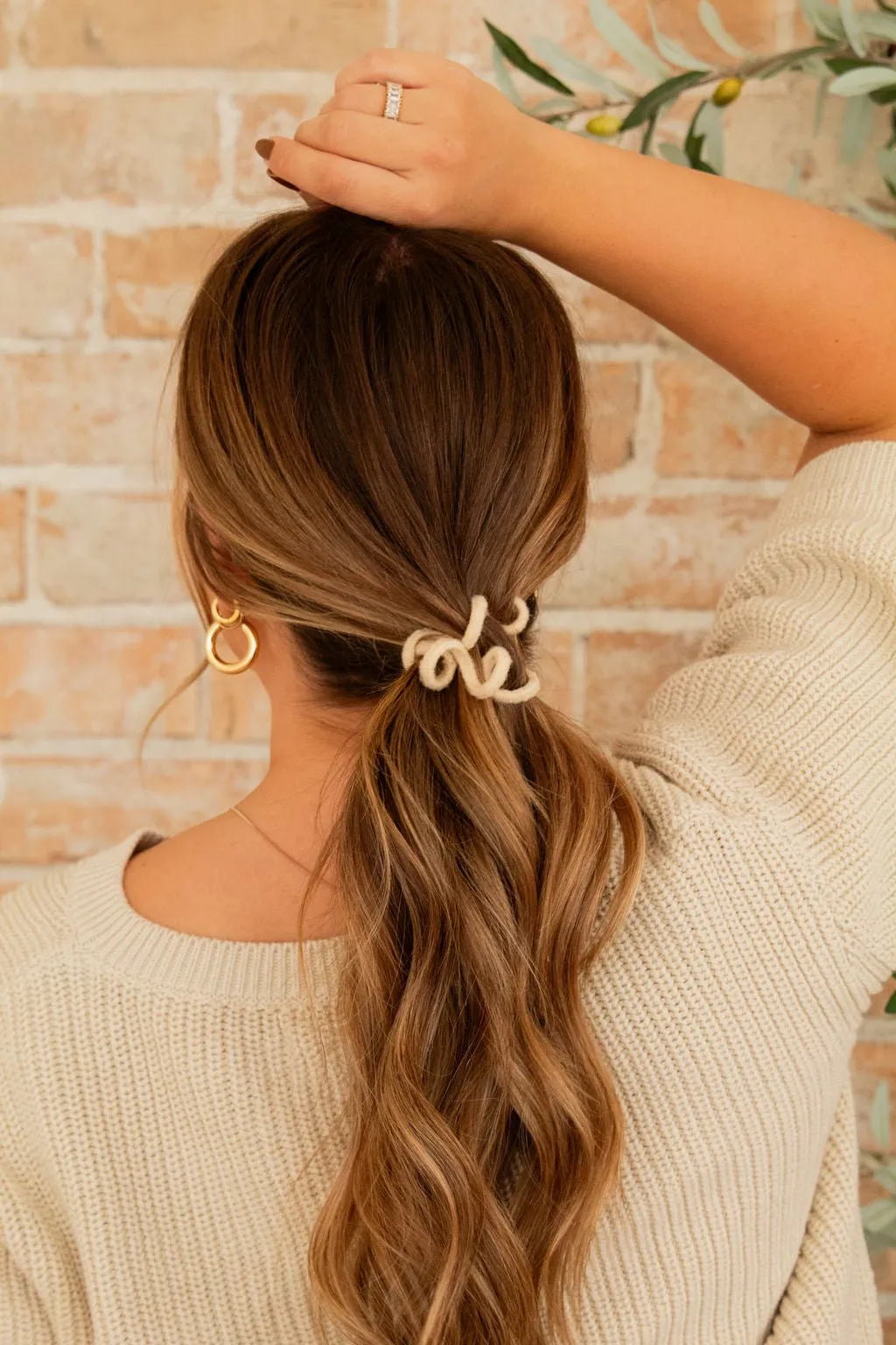 Rustic Cord Scrunchies Andi