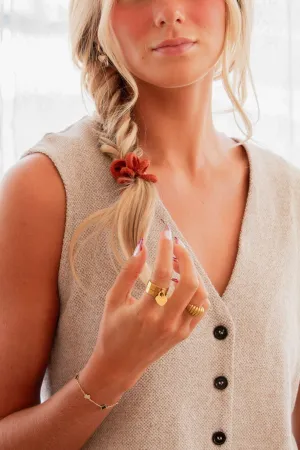 Rustic Cord Scrunchies Andi