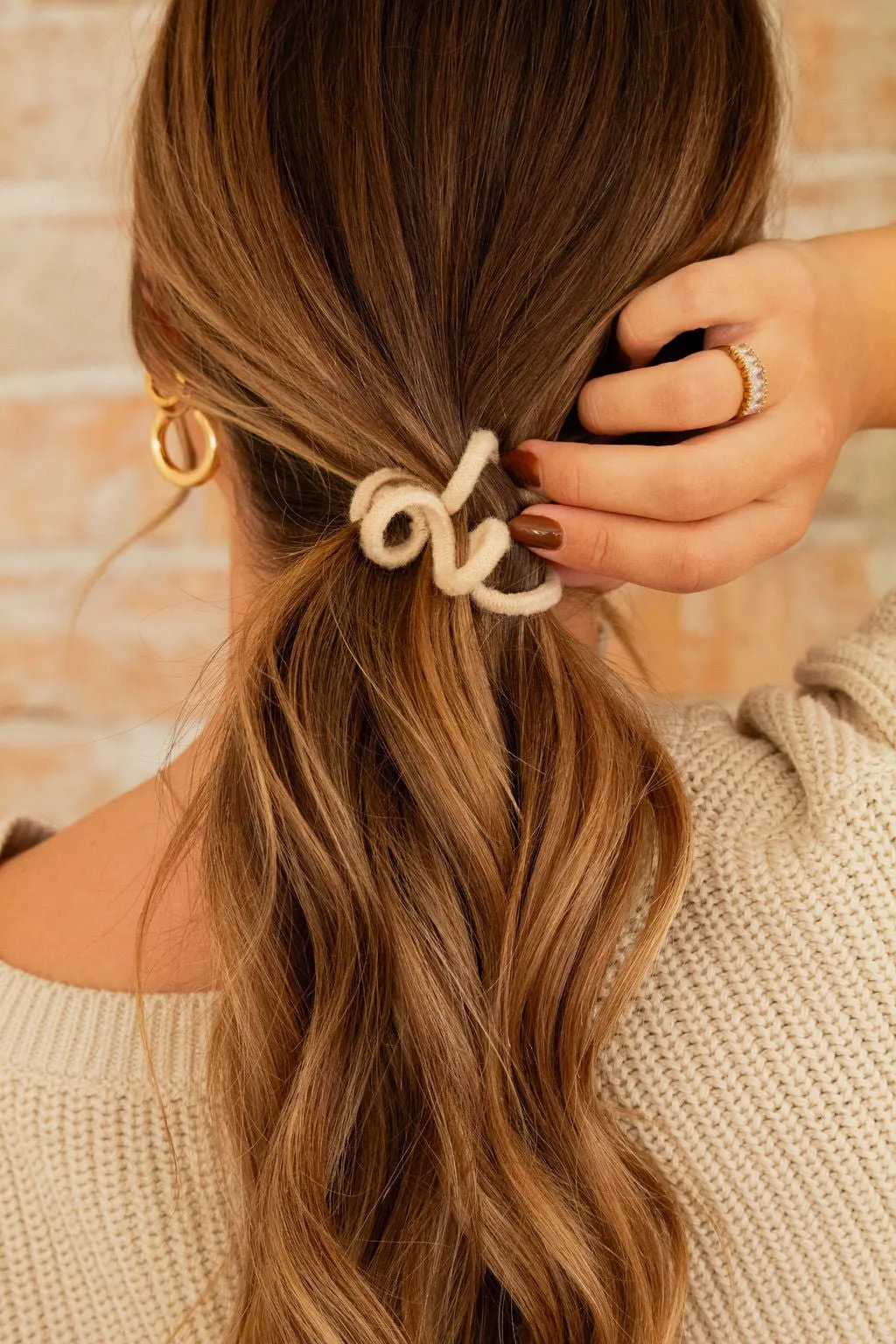 Rustic Cord Scrunchies Andi