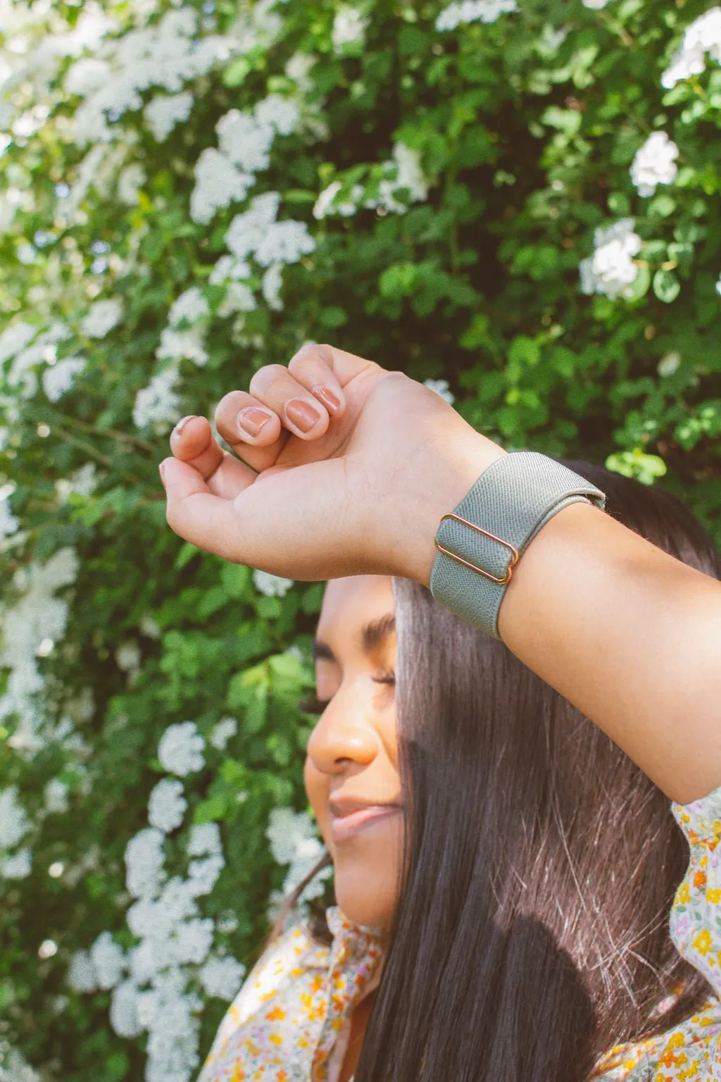 Sage Adjustable Elastic Watch Band Andi