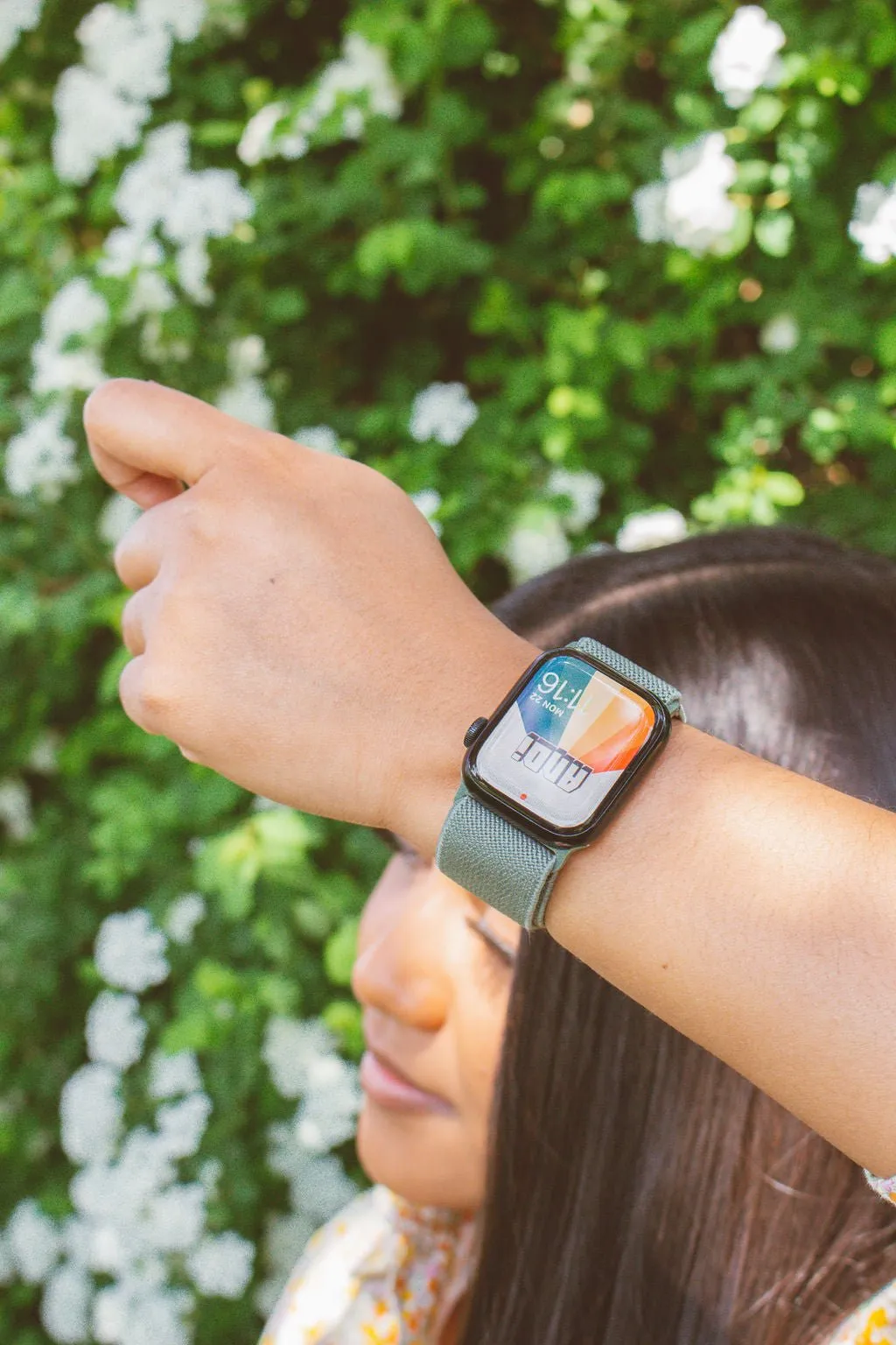 Sage Adjustable Elastic Watch Band Andi