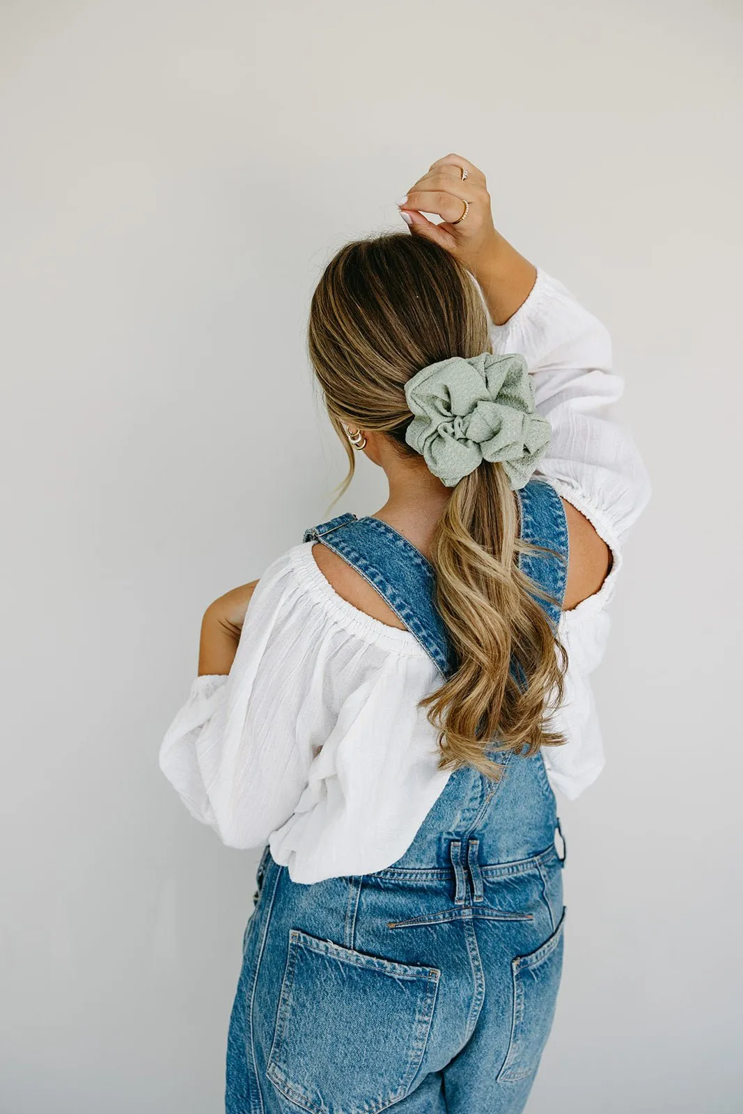 Sagewood Jumbo Scrunchie Andi