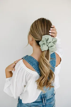 Sagewood Jumbo Scrunchie Andi