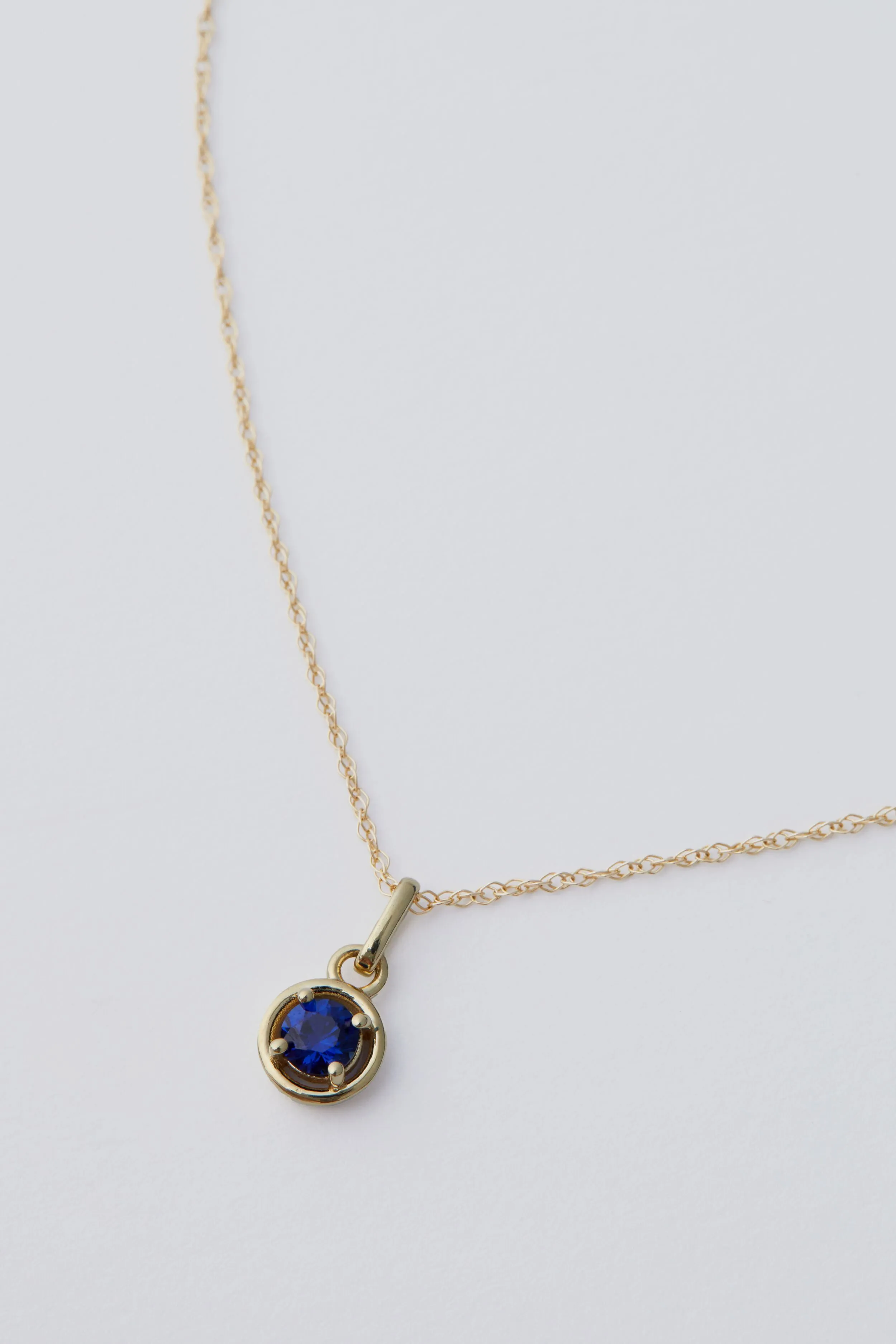 Sapphire Charm