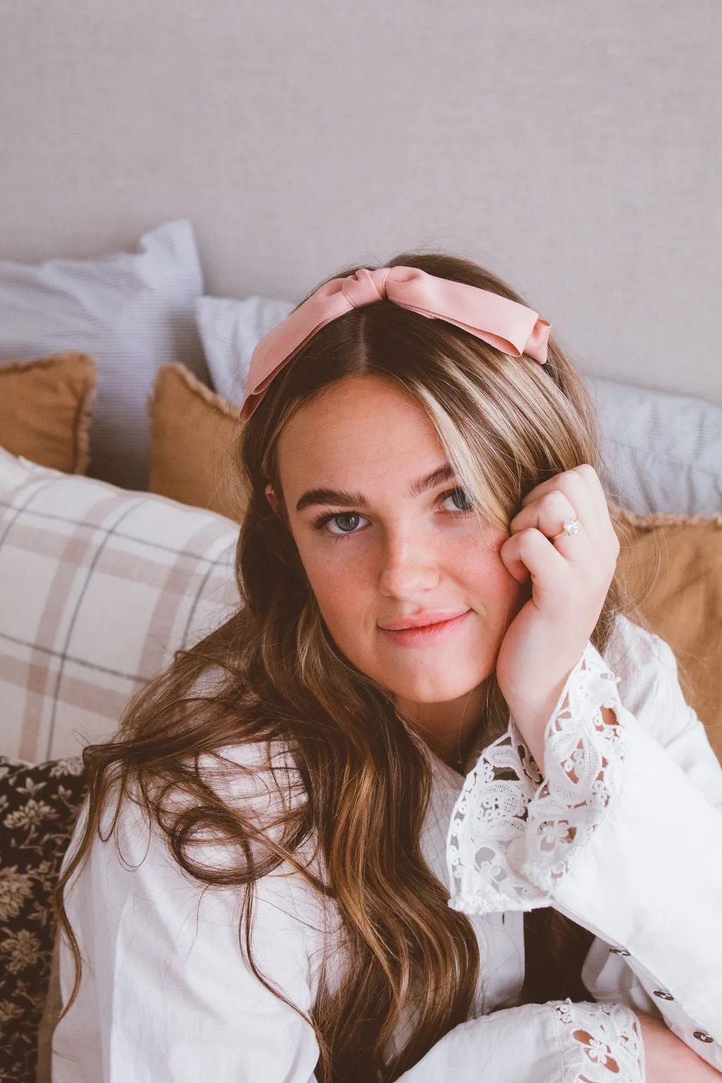 Sarah Bow Headband Andi
