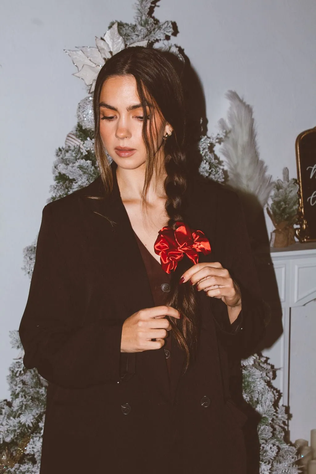 Satin Celebration Jumbo Scrunchies Andi