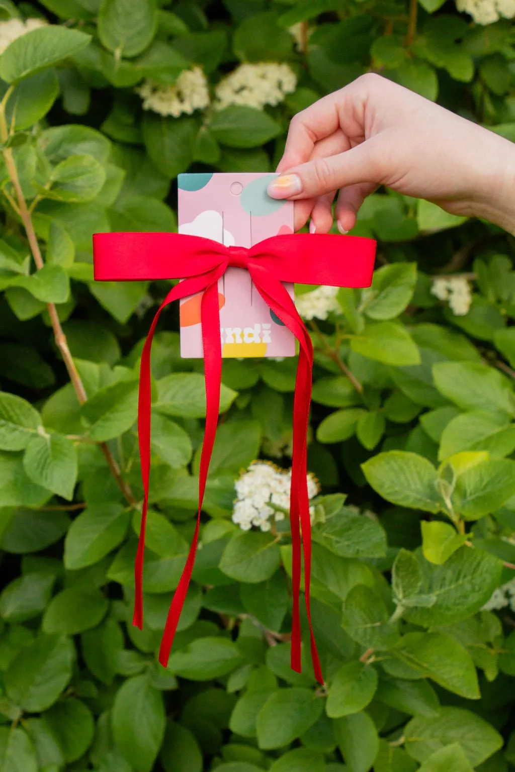 Satin Ribbon Long Bow Clip Andi