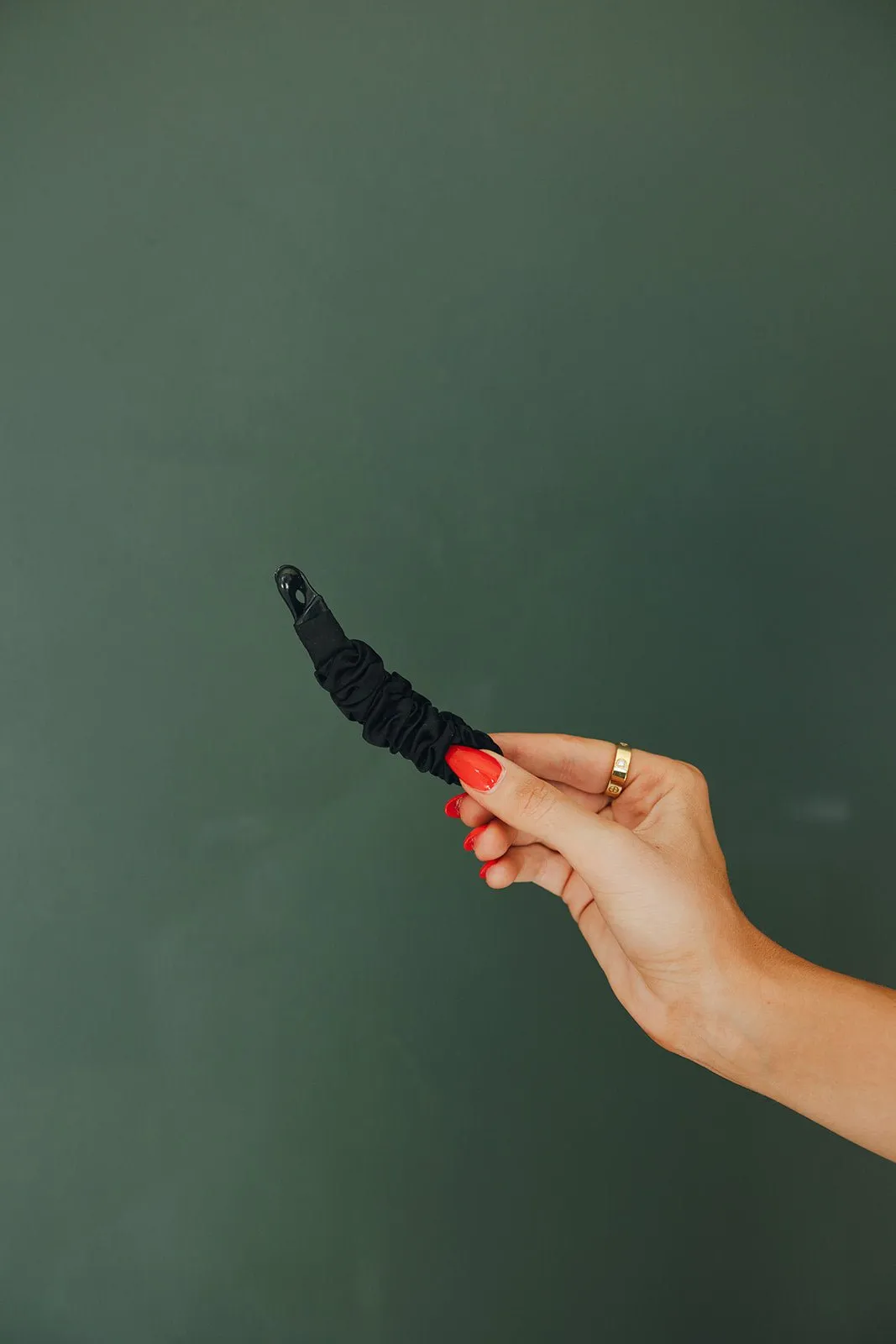 Satin Wrapped Banana Claw Clip Andi