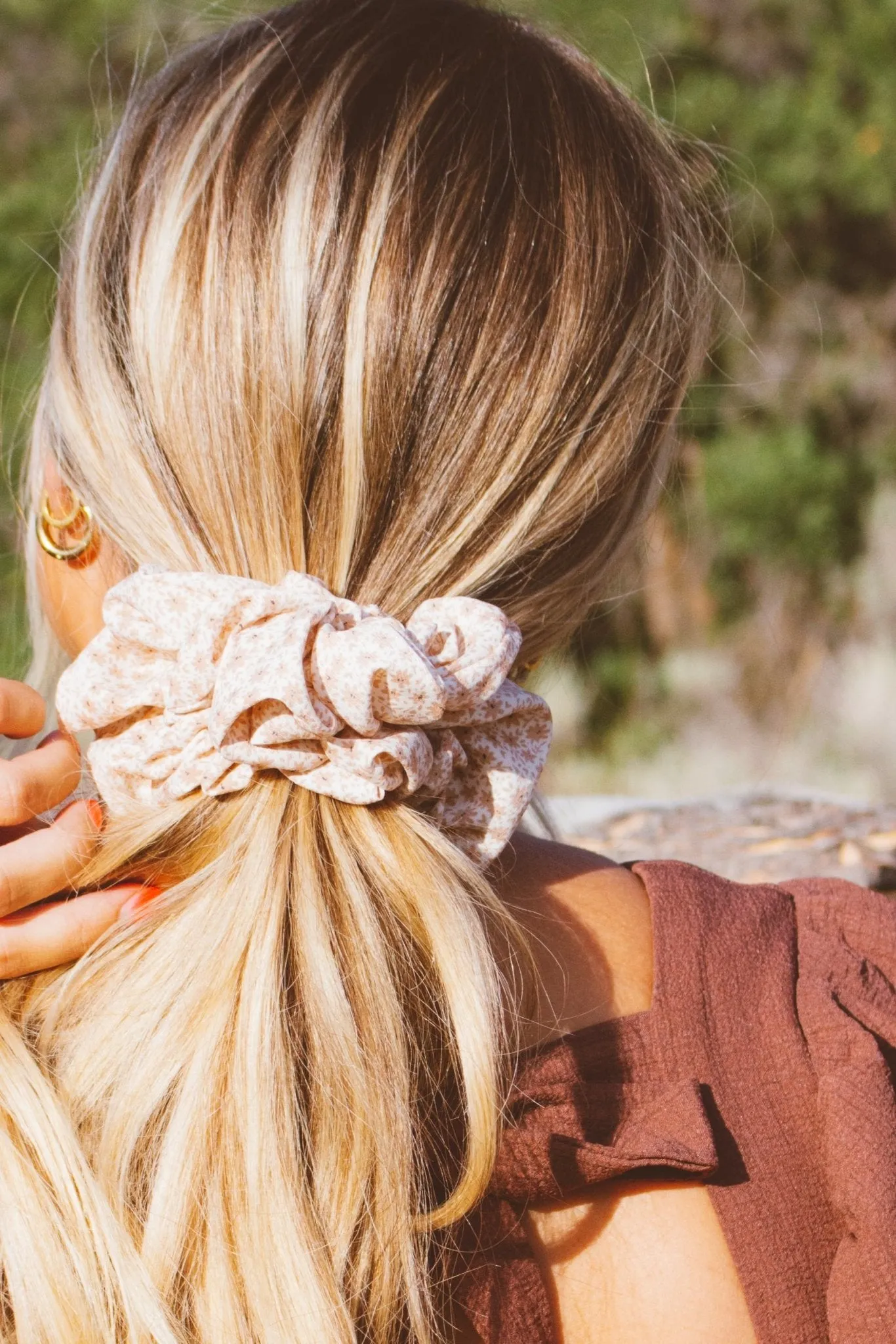 Sawyer Jumbo Scrunchie Andi