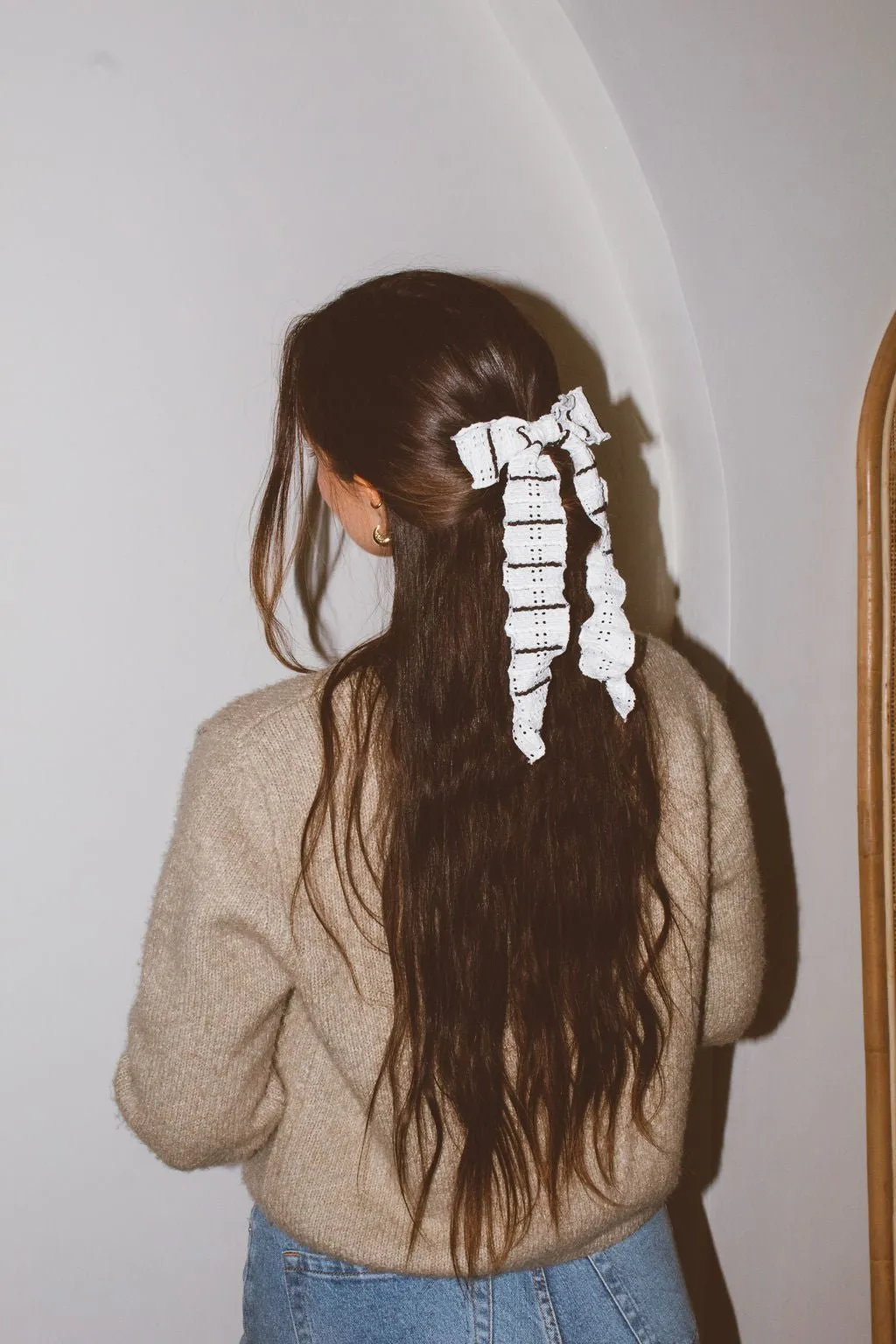 Seasonal Stripe Long Bow Andi