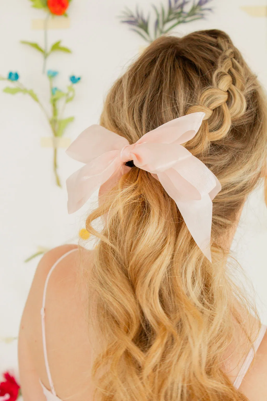 Sheer Bow Banana Claw Clip Andi