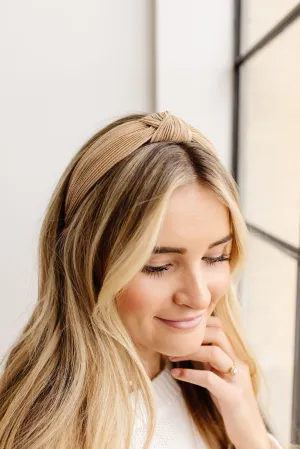 Shimmer Pleated Headband Andi
