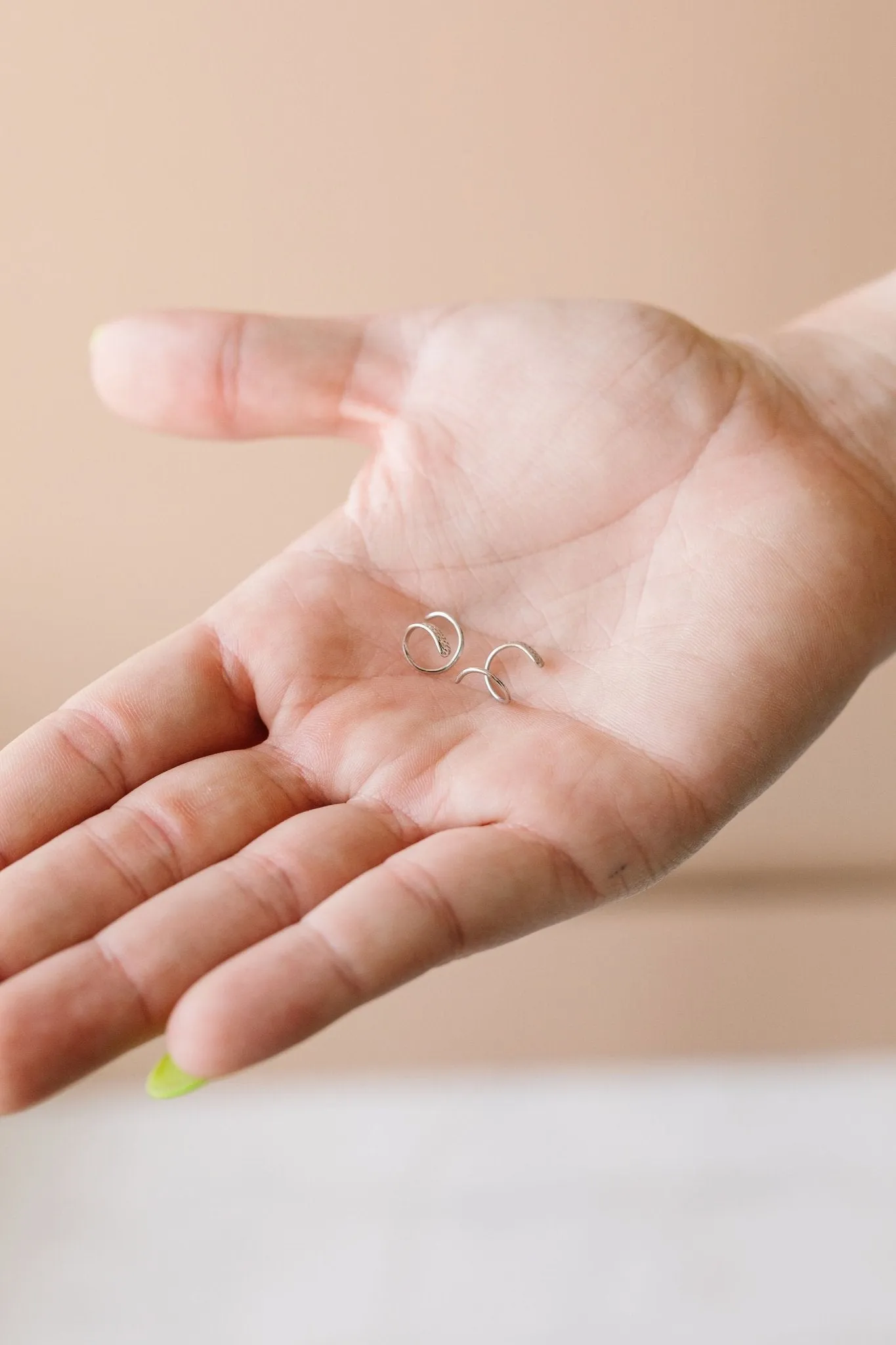 Silver Double Hoop Dupes Andi
