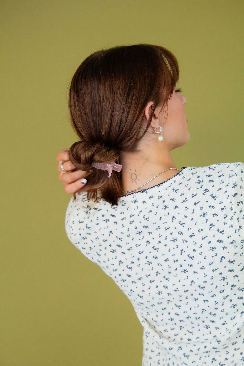 Skinny Ponytail Claw Clip Andi