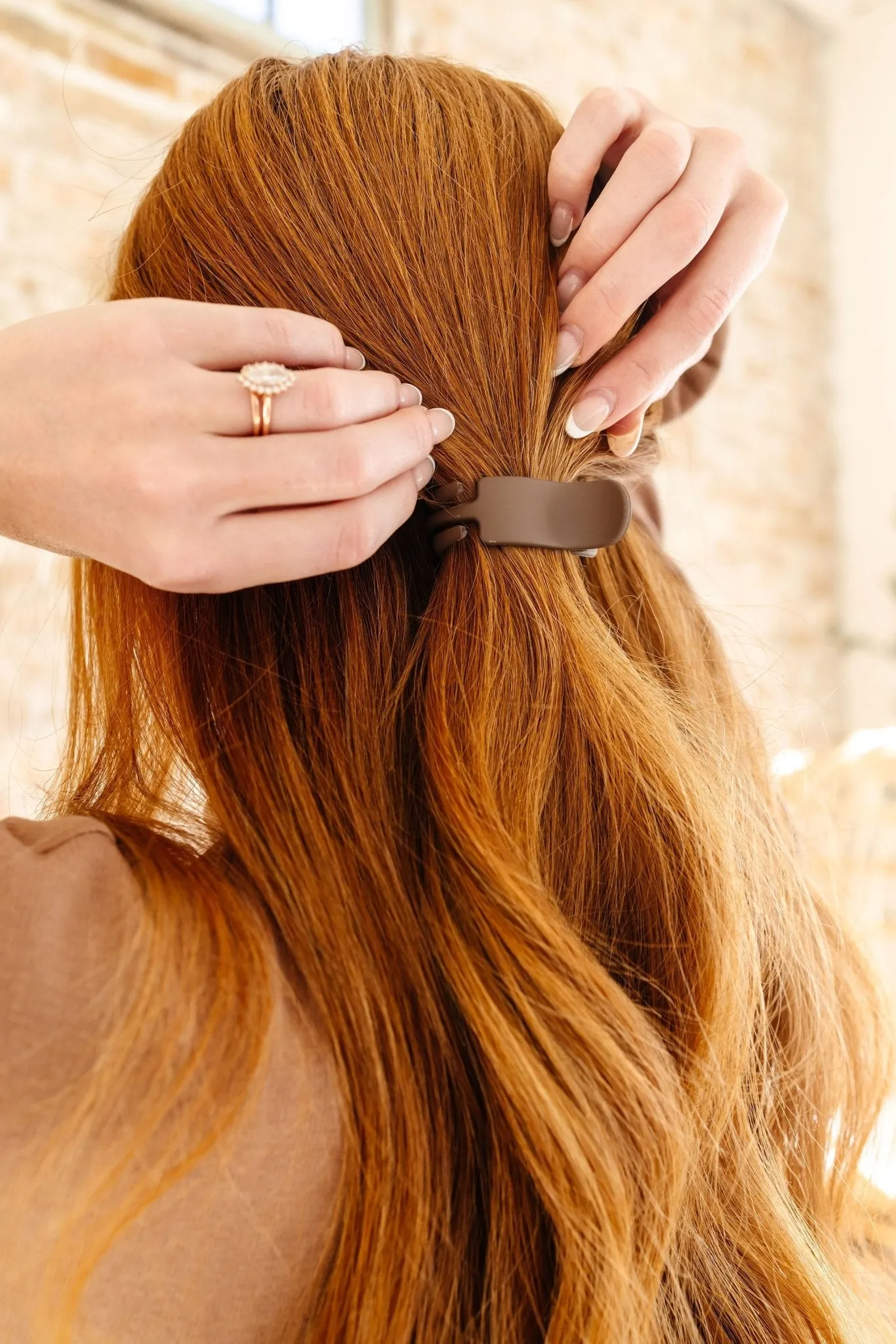 Skinny Ponytail Claw Clip Andi