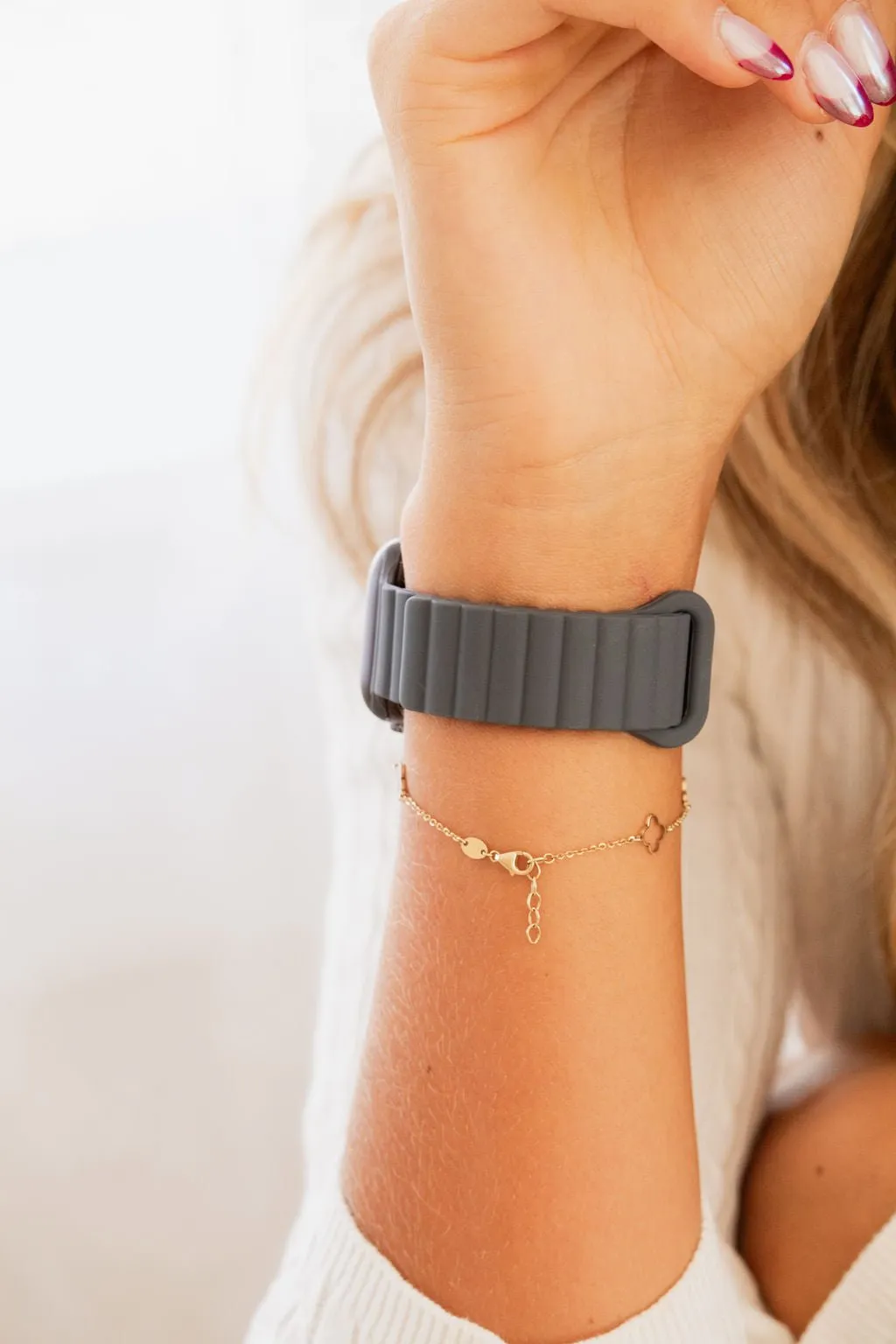 Slate Magnetic Loop Watch Band Andi