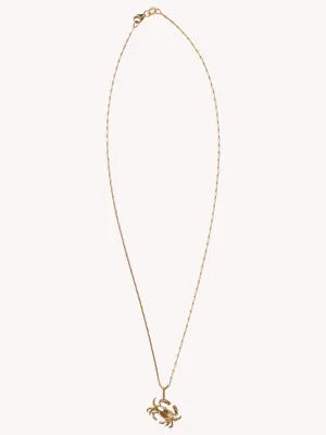 SMALL CANCER ZODIAC NECKLACE