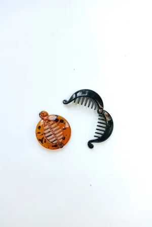 Small Flat Banana Clip Andi