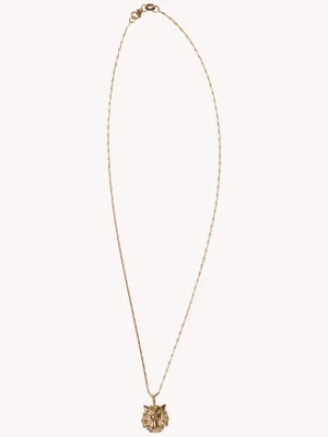 SMALL LEO ZODIAC NECKLACE