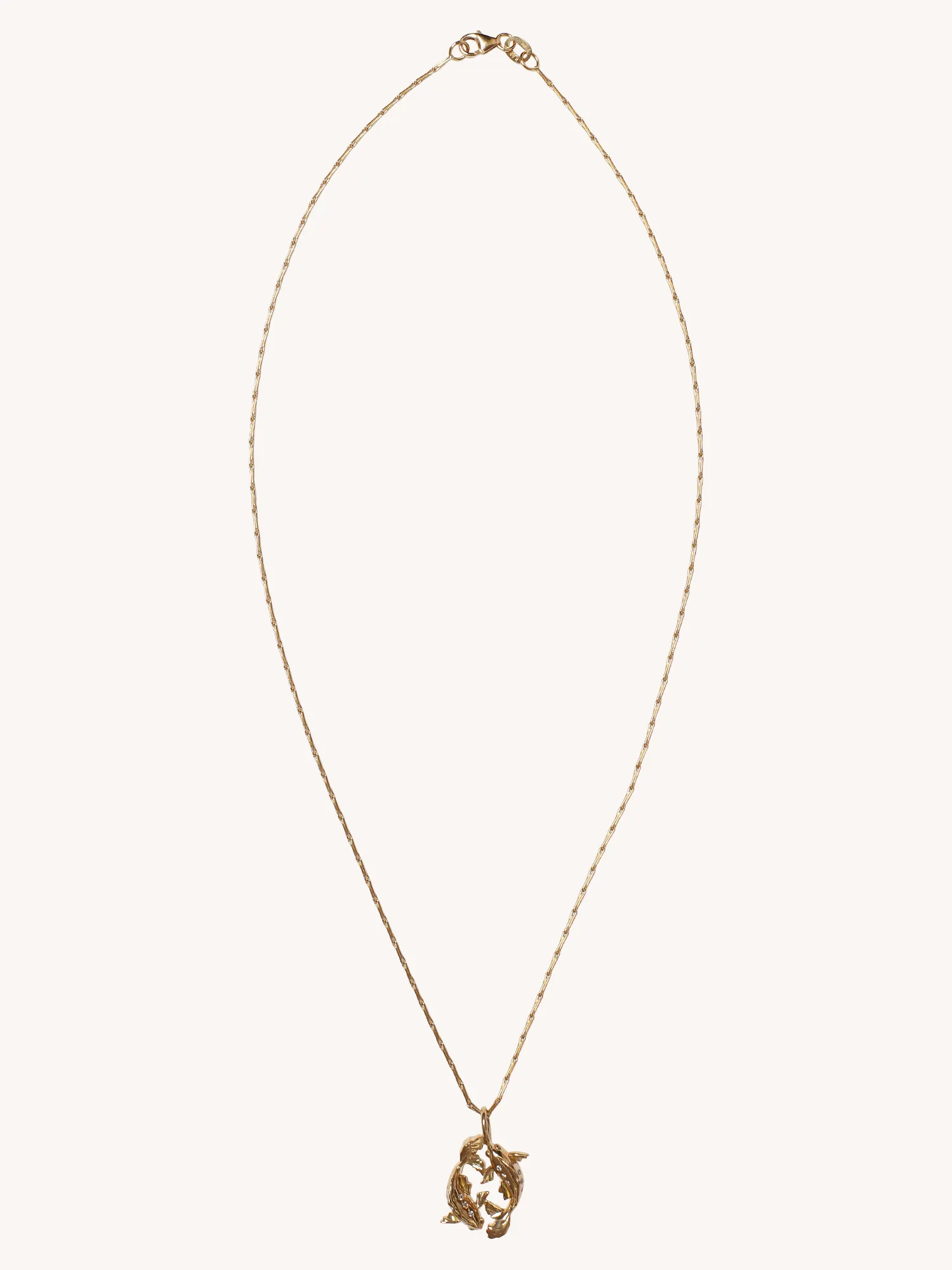 SMALL PISCES ZODIAC NECKLACE