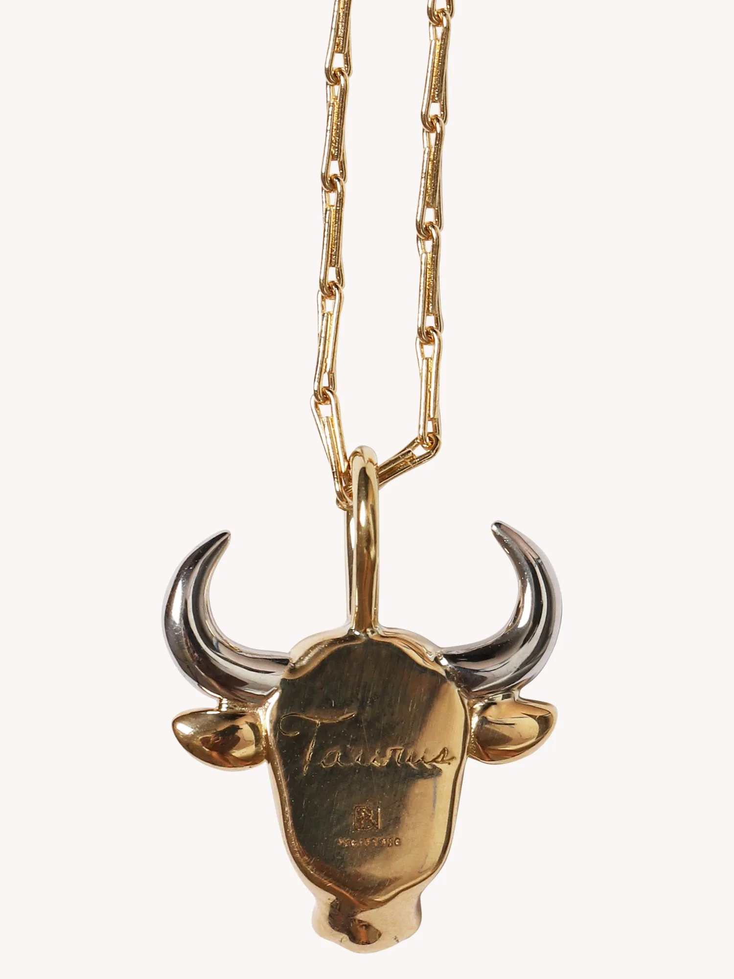 SMALL TAURUS ZODIAC NECKLACE