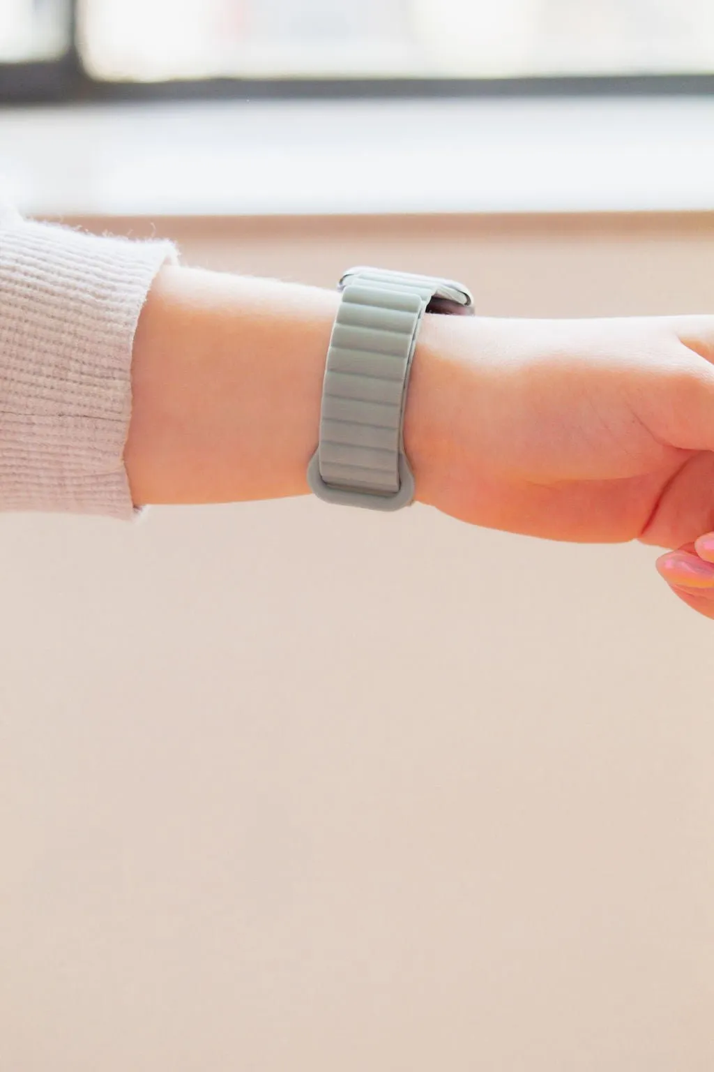 Soft Sage Magnetic Loop Watch Band Andi