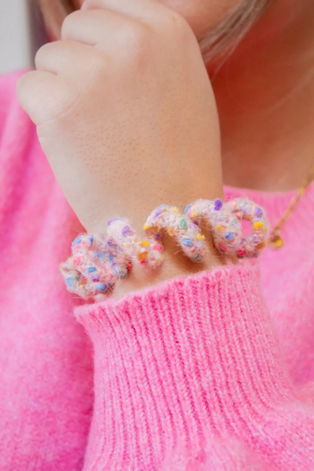 Speckle Cord Scrunchies Andi