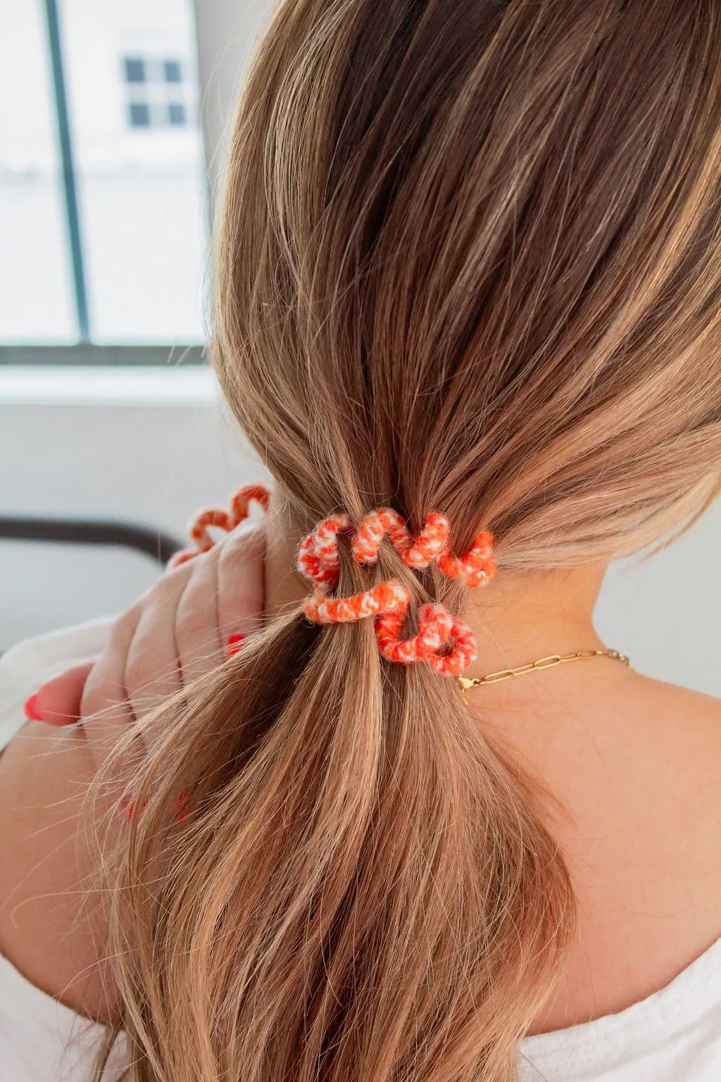 Speckle Cord Scrunchies Andi