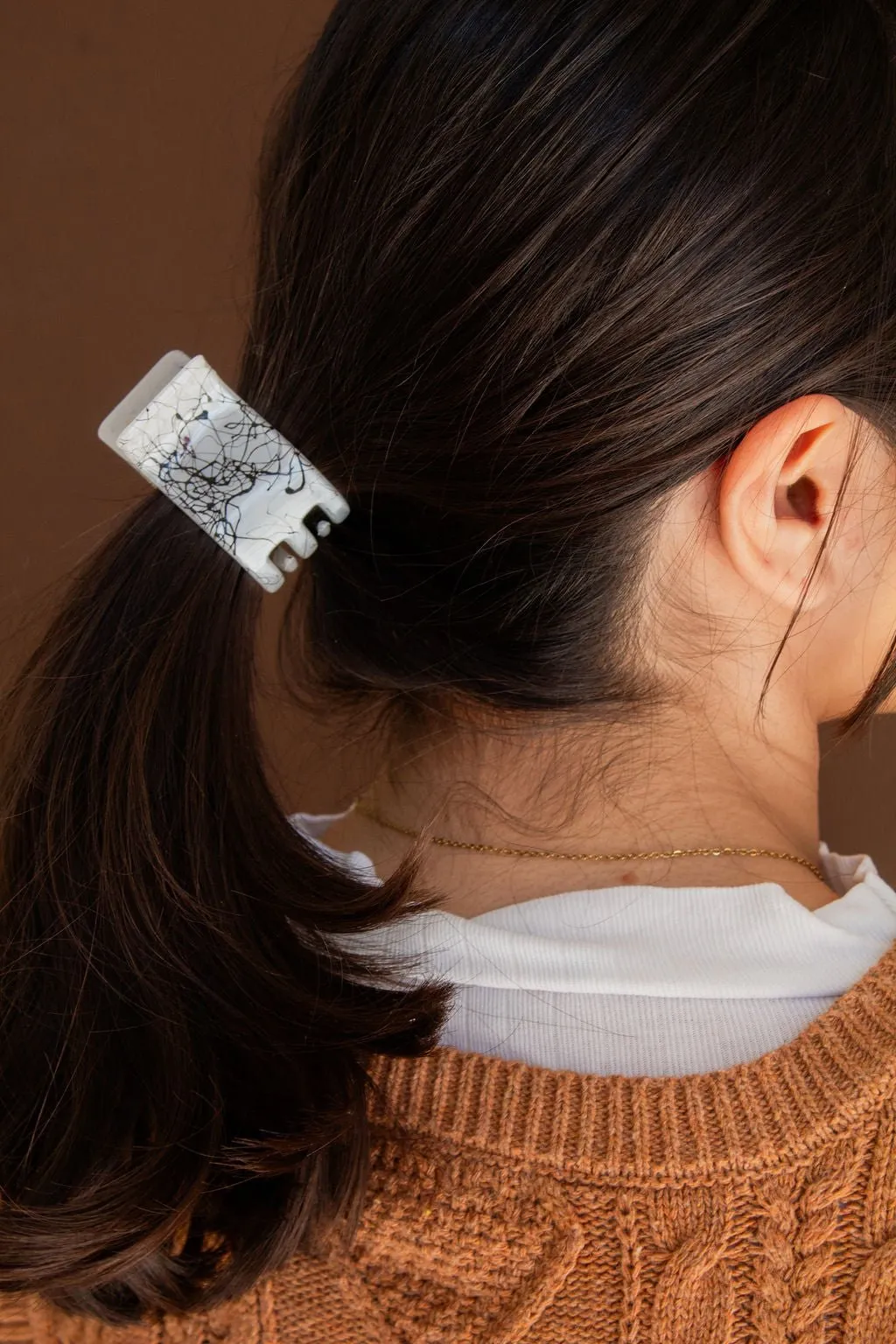 Splatter Ponytail Claw Clip Andi