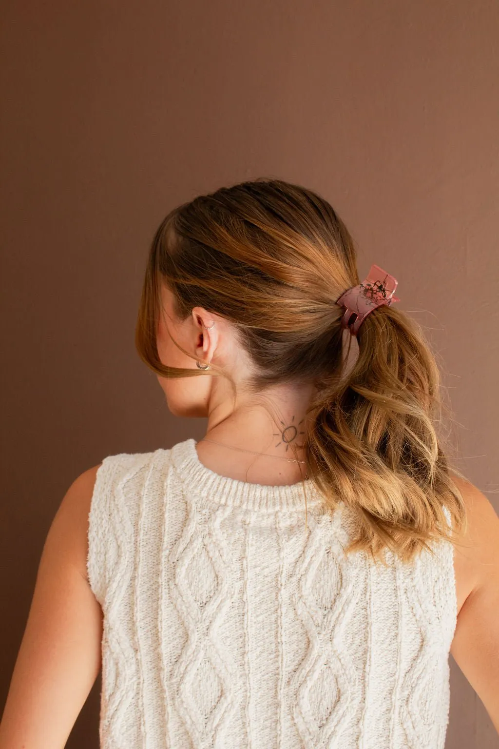 Splatter Ponytail Claw Clip Andi