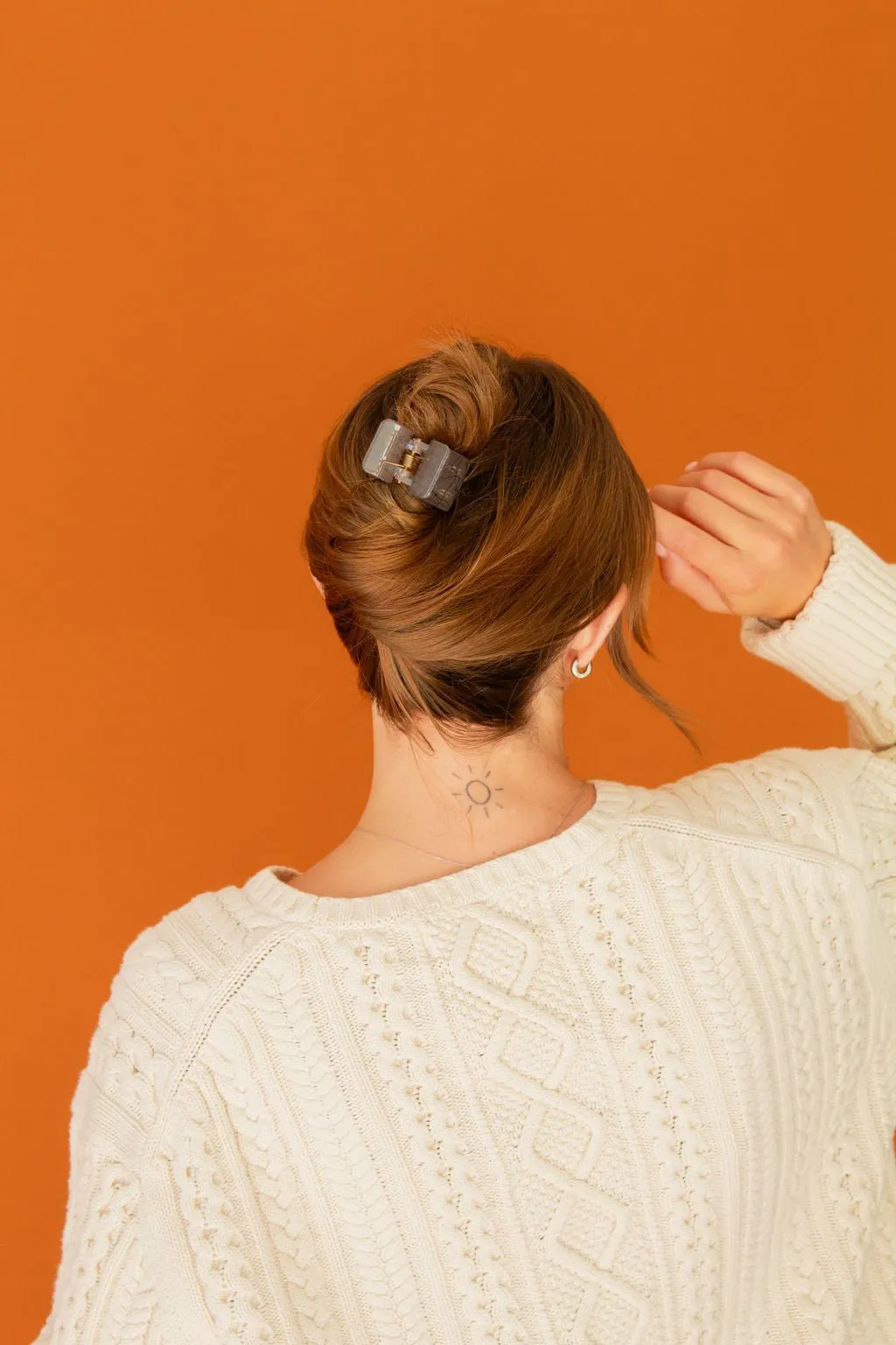 Splatter Ponytail Claw Clip Andi