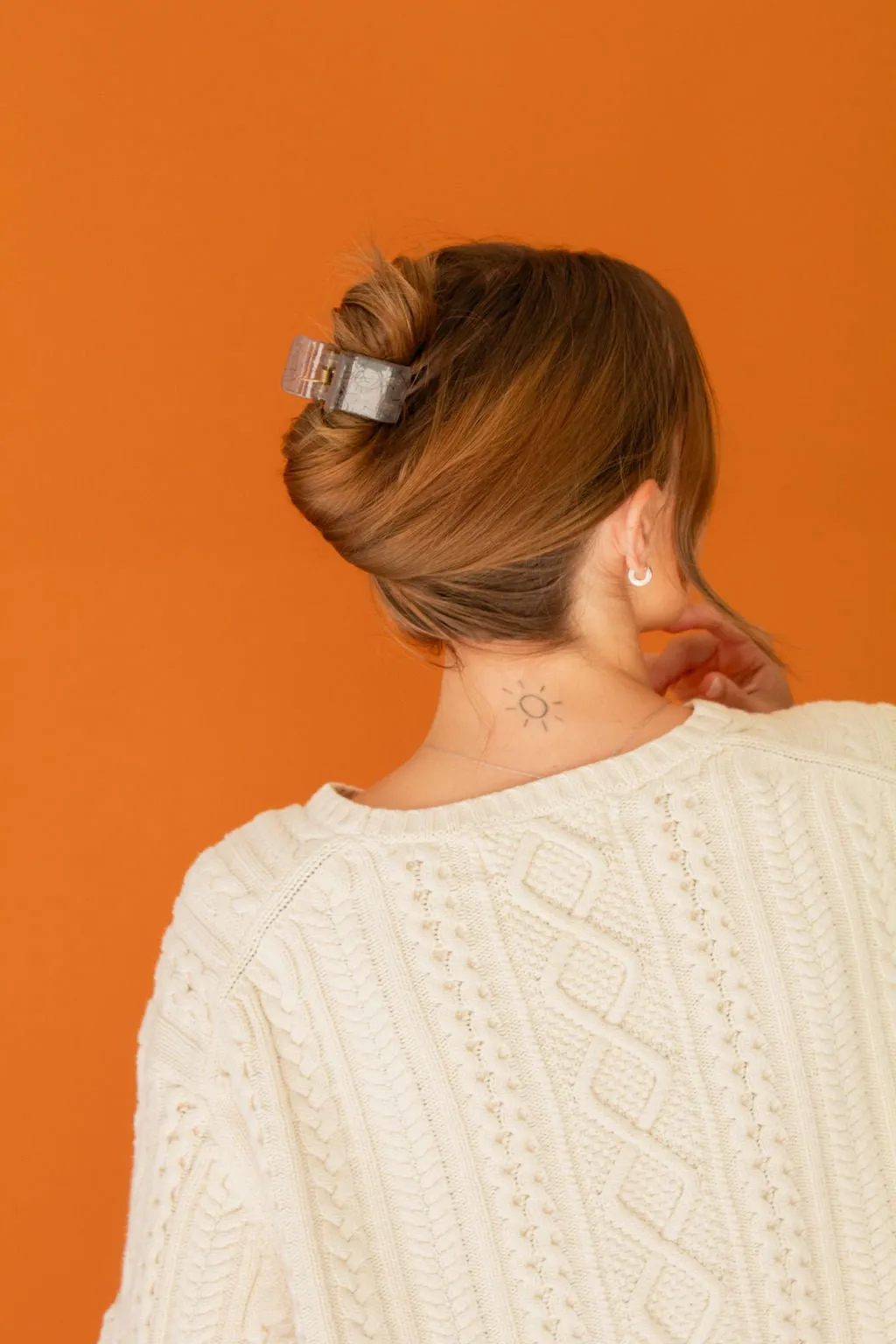 Splatter Ponytail Claw Clip Andi