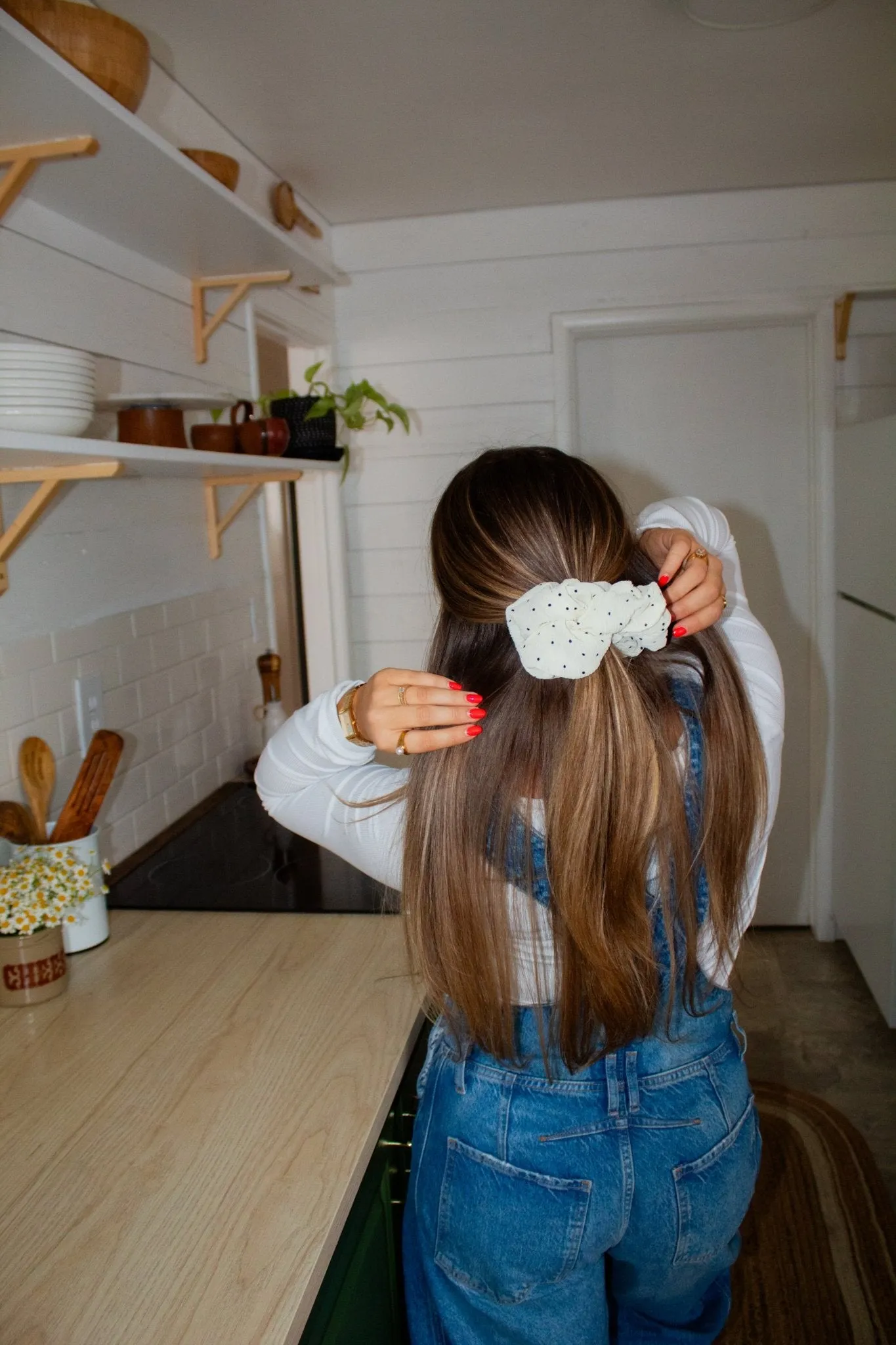 Spotted Style Scrunchie Andi
