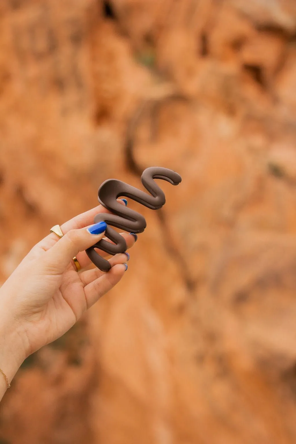 Squiggly Claw Clip Andi