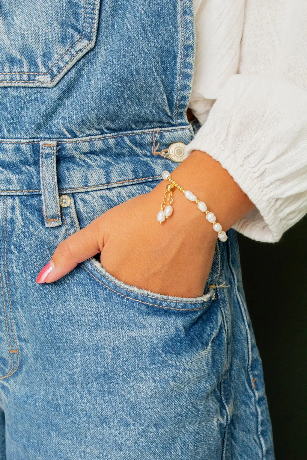 String of Pearls Bracelet Andi